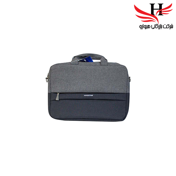 تصویر کيف لپ تاپ کينگ استار  KLB-1101 طوسي -مشکي 